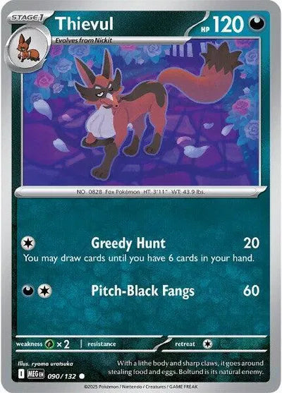Thievul (090/132) [Mega Evolution]