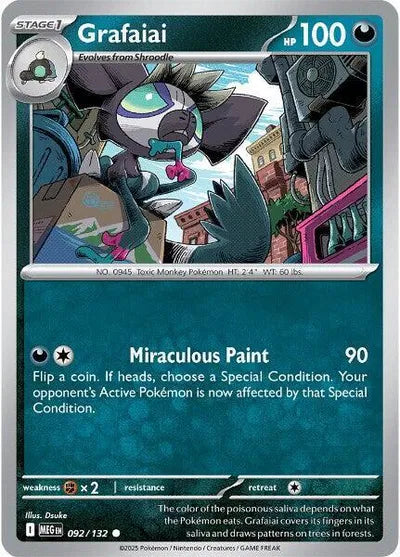 Grafaiai (092/132) [Mega Evolution]