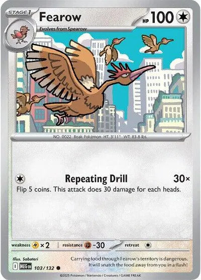 Fearow (103/132) [Mega Evolution]