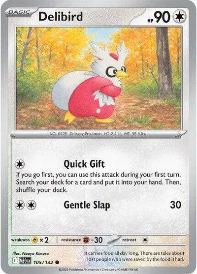 Delibird (105/132) [Mega Evolution]
