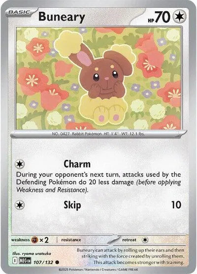 Buneary (107/132) [Mega Evolution]