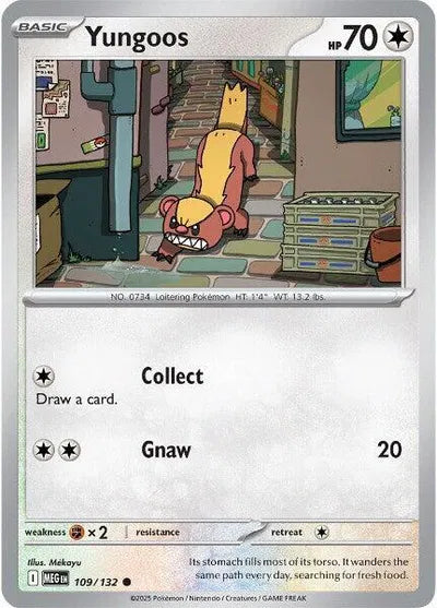 Yungoos (109/132) [Mega Evolution]
