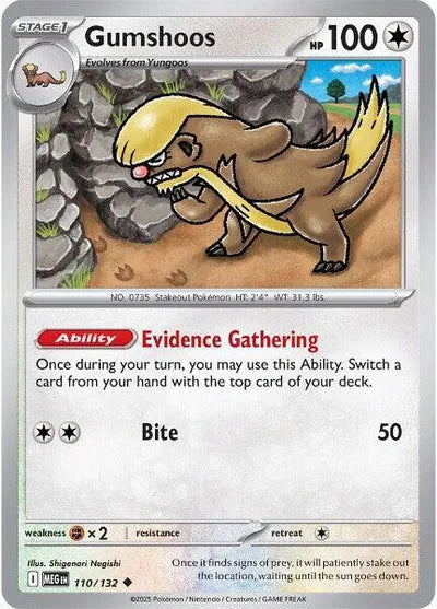 Gumshoos (110/132) [Mega Evolution]