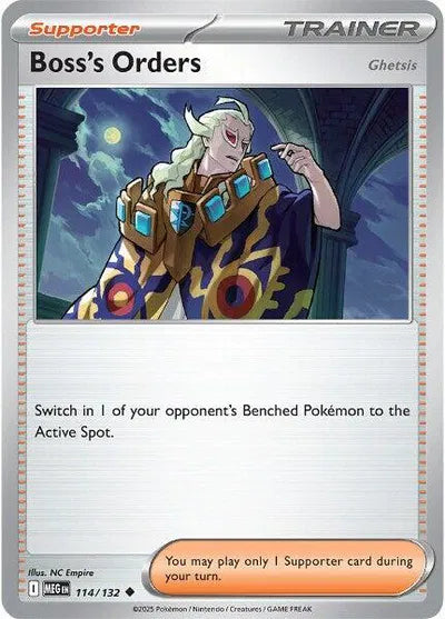 Boss's Orders [Ghetsis] (114/132) [Mega Evolution]