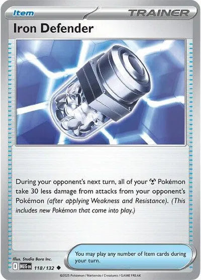 Iron Defender (118/132) [Mega Evolution]