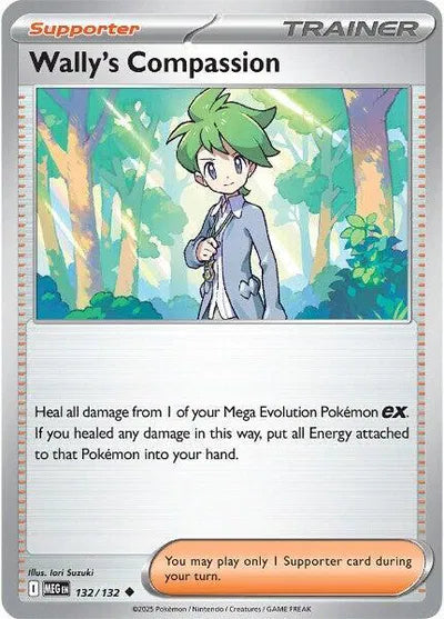 Wally's Compassion (132/132) [Mega Evolution]