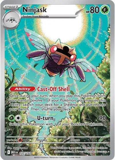 Ninjask (137/132) [Mega Evolution]