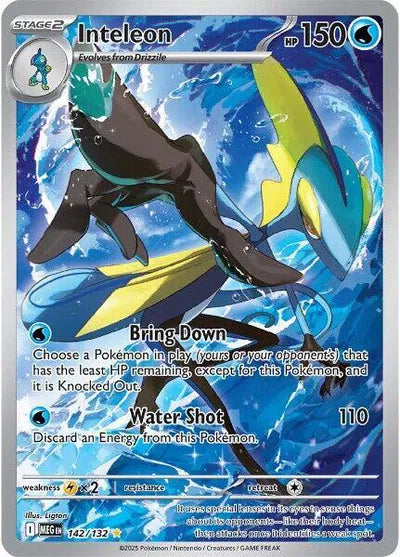 Inteleon (142/132) [Mega Evolution]