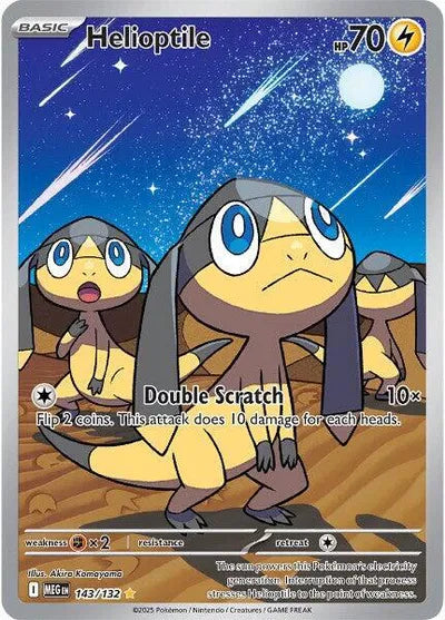 Helioptile (143/132) [Mega Evolution]