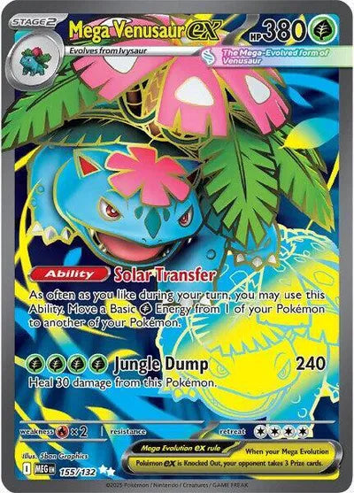 Mega Venusaur ex (155/132) [Mega Evolution]
