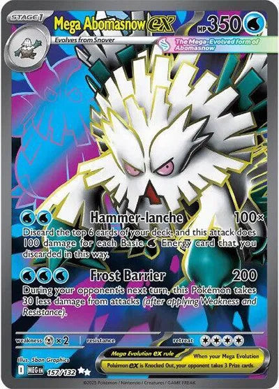 Mega Abomasnow ex (157/132) [Mega Evolution]