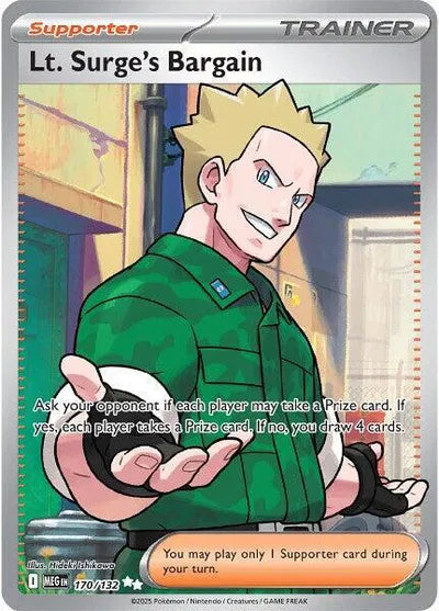 Lt. Surge's Bargain (170/132) [Mega Evolution]