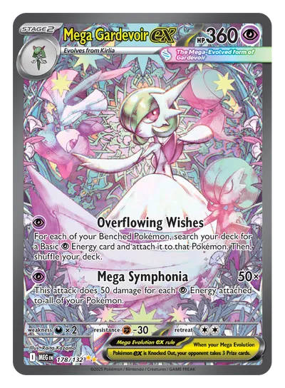 Mega Gardevoir ex (178/132) [Mega Evolution]