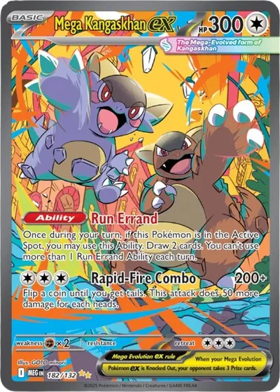 Mega Khangaskhan ex (182/132) [Mega Evolution]