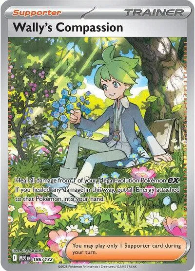 Wally's Compassion (186/132) [Mega Evolution]