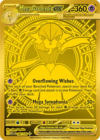 Mega Gardevoir ex (187/132) [Mega Evolution]
