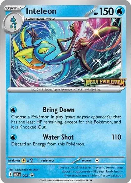 Inteleon (002) [Mega Evolution Promos]