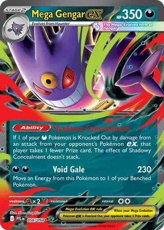 Mega Gengar ex (056/094) [Phantasmal Flames]