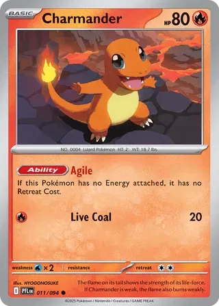 Charmander (011/094) [Phantasmal Flames]