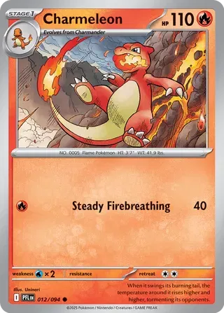 Charmeleon (012/094) [Phantasmal Flames]