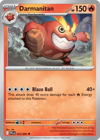 Darmanitan (016/094) [Phantasmal Flames]
