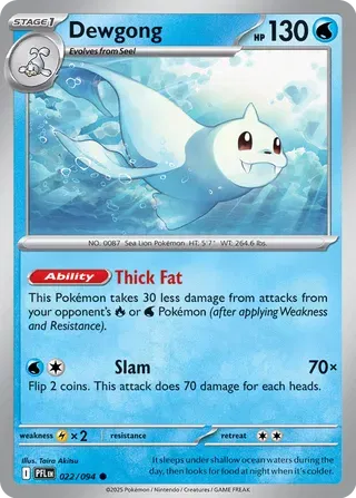 Dewgong (022/094) [Phantasmal Flames]