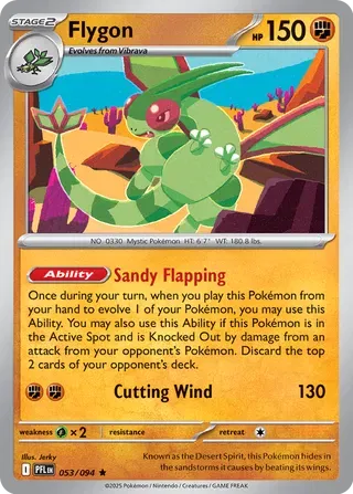 Flygon (053/094) [Phantasmal Flames]