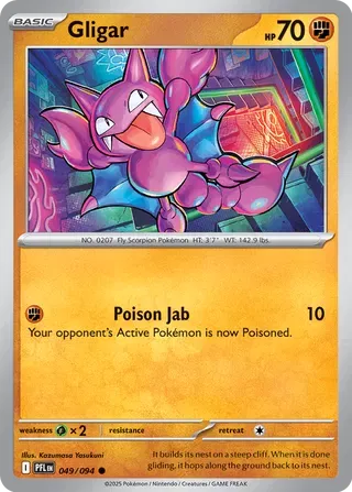 Gligar (049/094) [Phantasmal Flames]
