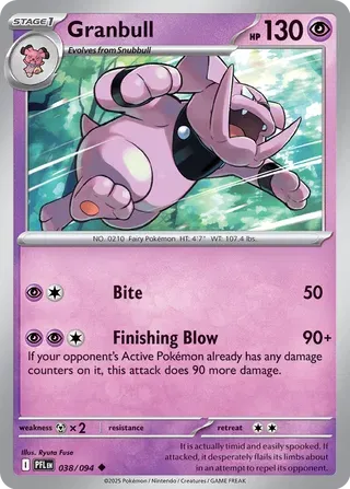 Granbull (038/094) [Phantasmal Flames]