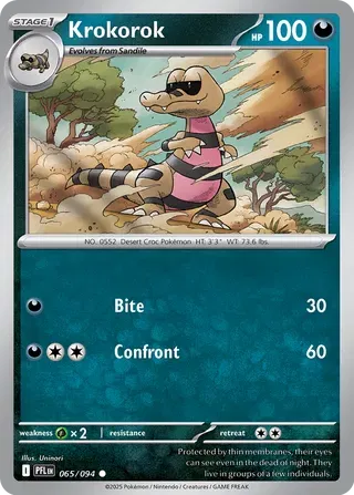 Krokorok (065/094) [Phantasmal Flames]
