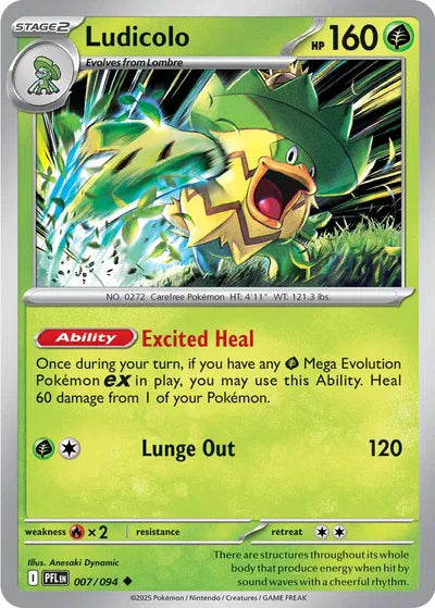 Ludicolo (007/094) [Phantasmal Flames]