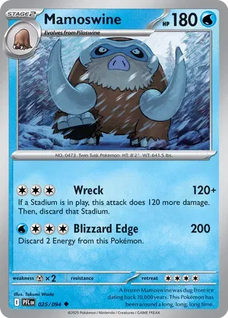 Mamoswine (025/094) [Phantasmal Flames]