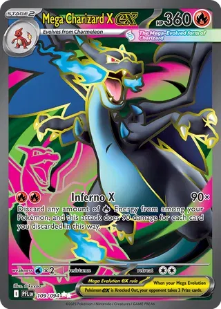 Mega Charizard X ex (109/094) [Phantasmal Flames]