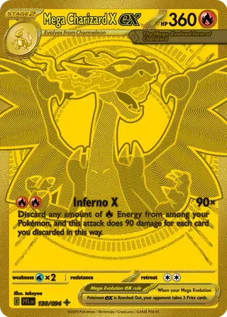 Mega Charizard X ex (130/094) [Phantasmal Flames]