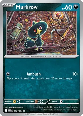 Murkrow (057/094) [Phantasmal Flames]