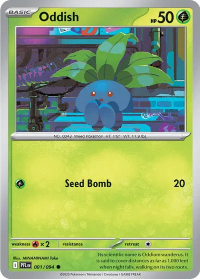 Oddish (001/094) [Phantasmal Flames]