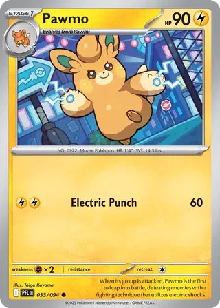 Pawmo (033/094) [Phantasmal Flames]