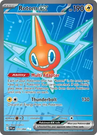 Rotom ex (111/094) [Phantasmal Flames]