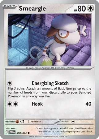 Smeargle (080/094) [Phantasmal Flames]