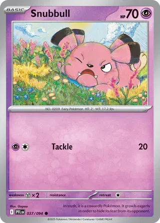 Snubbull (037/094) [Phantasmal Flames]