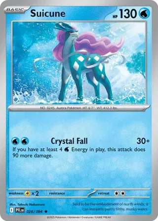 Suicune (026/094) [Phantasmal Flames]