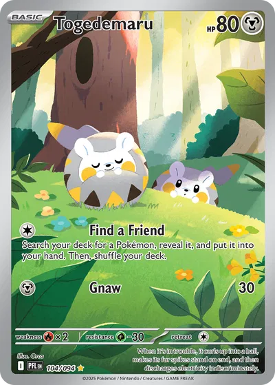 Togedemaru (104/094) [Phantasmal Flames]