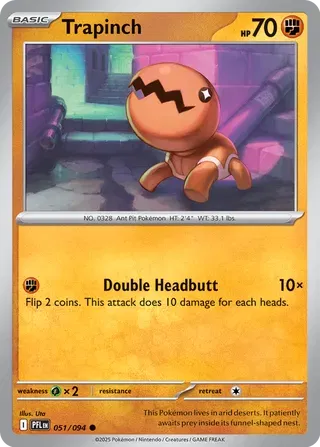 Trapinch (051/094) [Phantasmal Flames]
