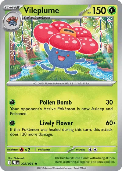 Vileplume (003/094) [Phantasmal Flames]
