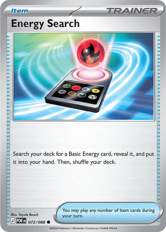 Energy Search (072/088) [Perfect Order]