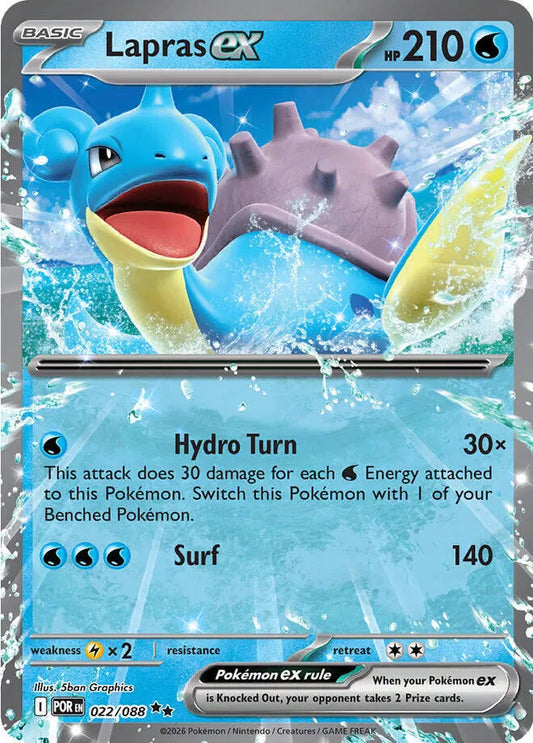 Lapras ex (022/088) [Perfect Order]