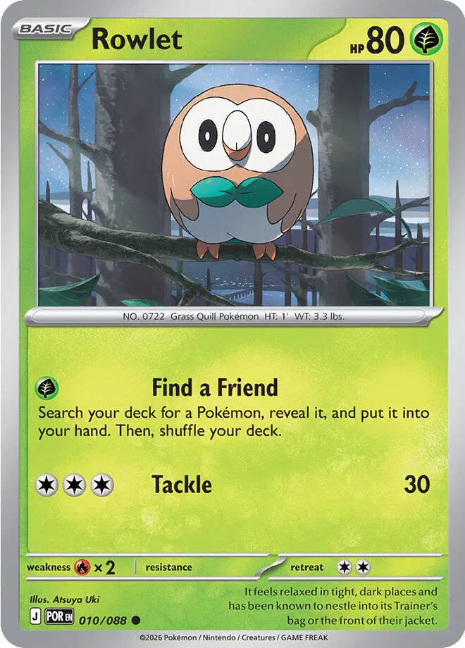 Rowlet (010/088) [Perfect Order]