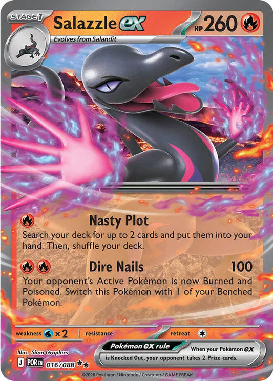 Salazzle ex (016/088) [Perfect Order]