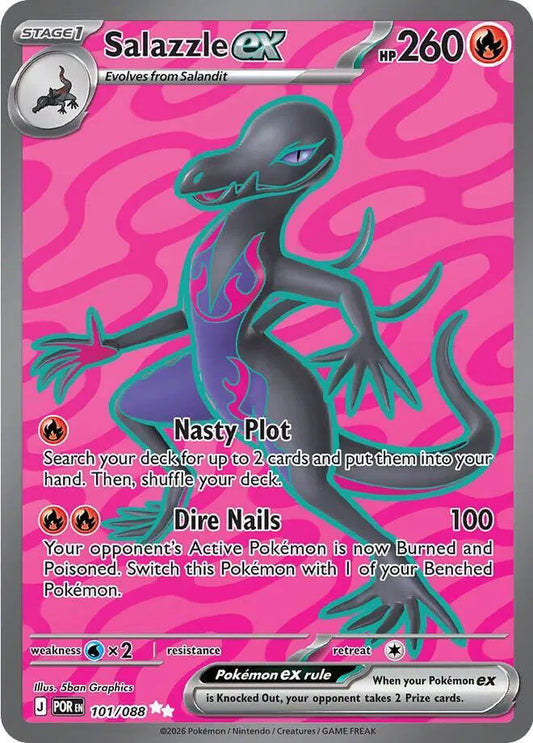 Salazzle ex (101/088) [Perfect Order]
