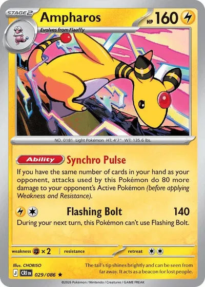 Ampharos (029/086) [Chaos Rising]